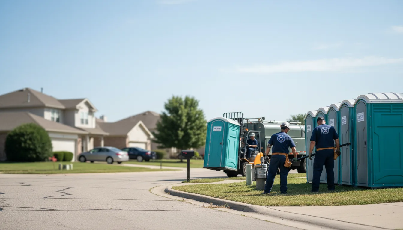 Porta Potty Rental in Urbandale, IA near me